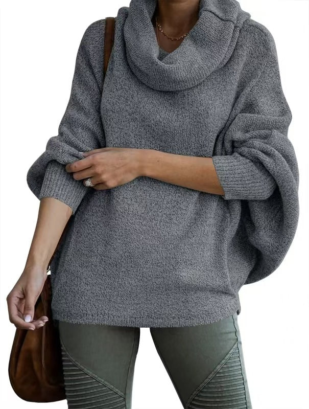 Damen PULLOVER MIT HOHEM KRAGEN | MODISCHER KOMFORT GARANTIERT
