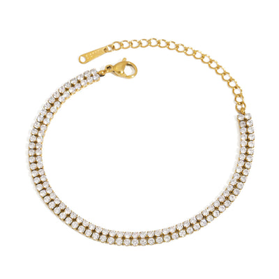 Farina - Funkelndes Tennisarmband