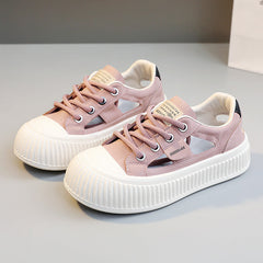 Damen Sportliche Sneaker mit atmungsaktiver Mesh-Oberfläche und flexiblem Design in Lila