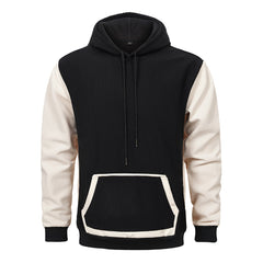Axel | Herren Cord-Hoodie in Schwarz
