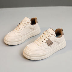 Damen Sportliche Sneaker mit atmungsaktiver Mesh-Oberfläche und ergonomischer Dämpfung in Khaki