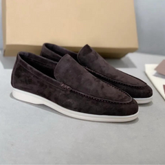Drake | Herren Wildleder Schuhe in Schokolade