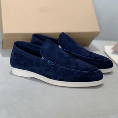 Drake | Herren Wildleder Schuhe in Marineblau