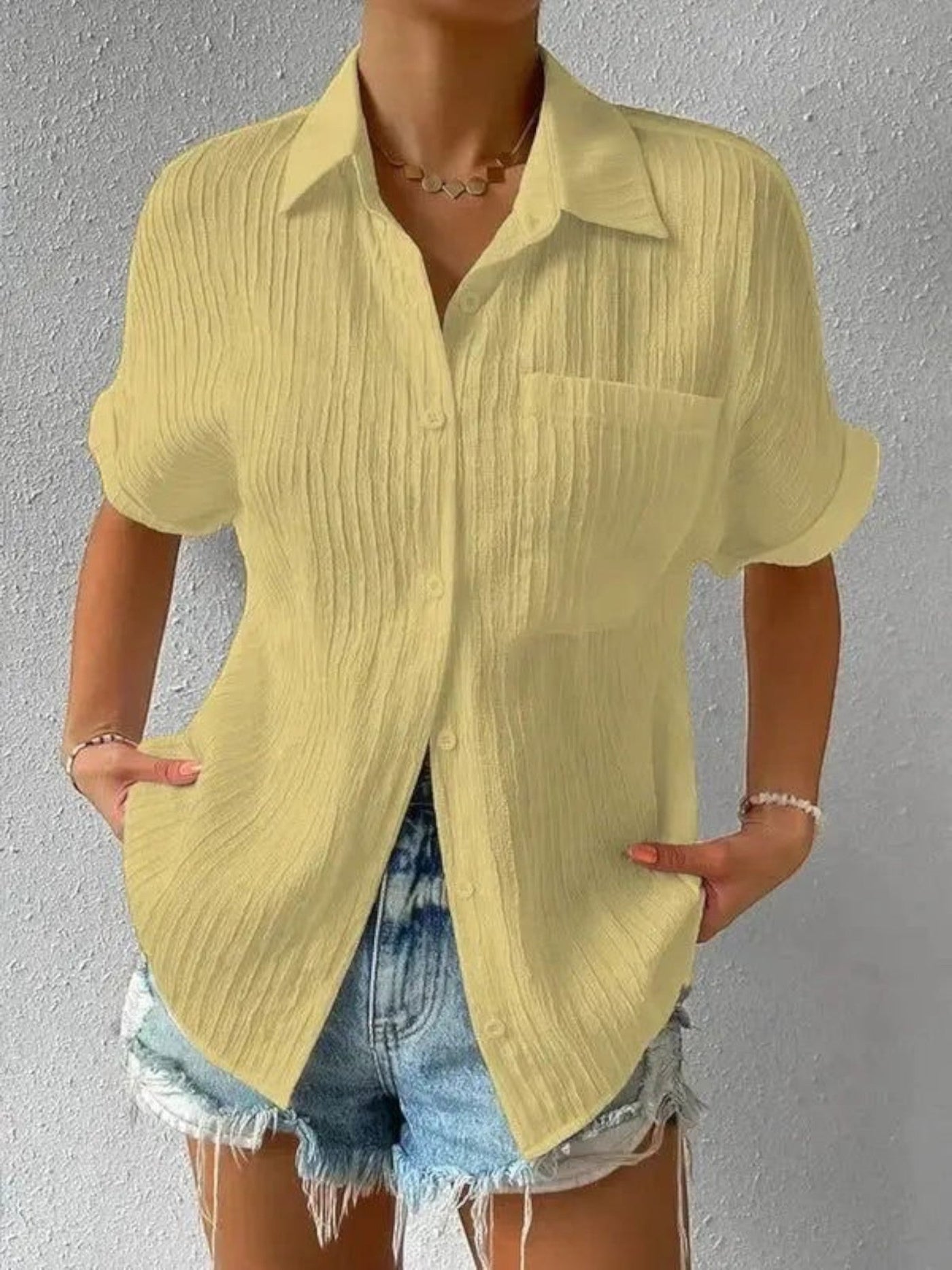 Oliva- Elegante Sommerbluse Für Damen