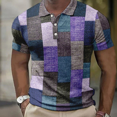 Leopold | Herren Polo-Shirt – Elegantes Polo Shirt Herren in Muster 2