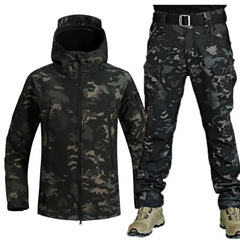 Rupert - Windjacke & Hose Set in Dunkel Camo