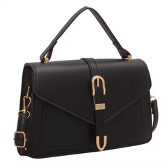 Tessa | Elegante und minimalistischer Umhängetasche in Schwarz