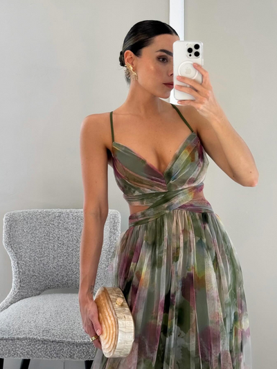 DREAMY SUNSET MAXIKLEID