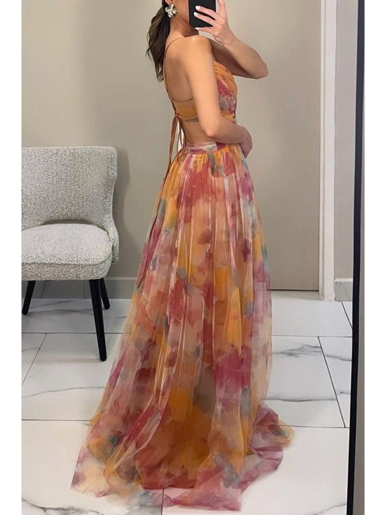 DREAMY SUNSET MAXIKLEID