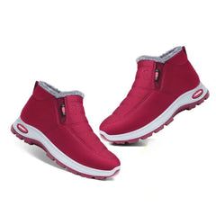 OrthoWalk™ – Orthopädische Winter-Wanderschuhe in Rot