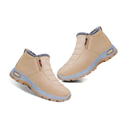 OrthoWalk™ – Orthopädische Winter-Wanderschuhe in Beige
