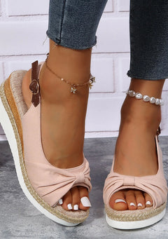 Orthofoot - Orthopädische Sandalen mit Zehenkappen in Rosa