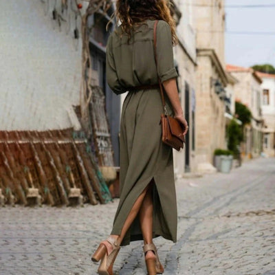 Orysia-  Sommerkleid Mit Taschen Für Frauen