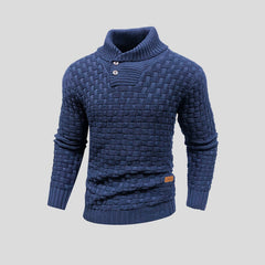 Carsten® | Überland Thermo-Pullover in Blau