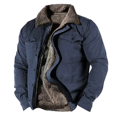 Leo - Winterjacke für Herren in Blau