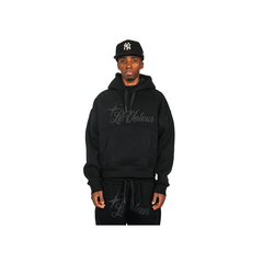 LT2 Unisex Hoodie und Jogginghosen Set in Schwarz
