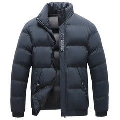 Softshell Outdoor Pufferjacke in Dunkelblau