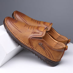 Pascal - Weiche Herrenschuhe in Braun