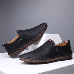 Pascal - Weiche Herrenschuhe in Schwarz