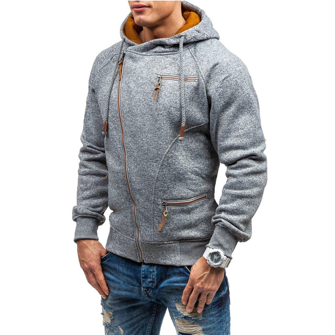 Lässige Kapuzenjacke für Männer