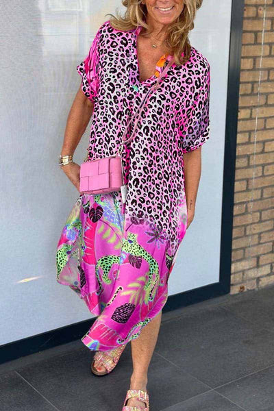 Peggy - Freizeitkleid mit Leopardenmuster