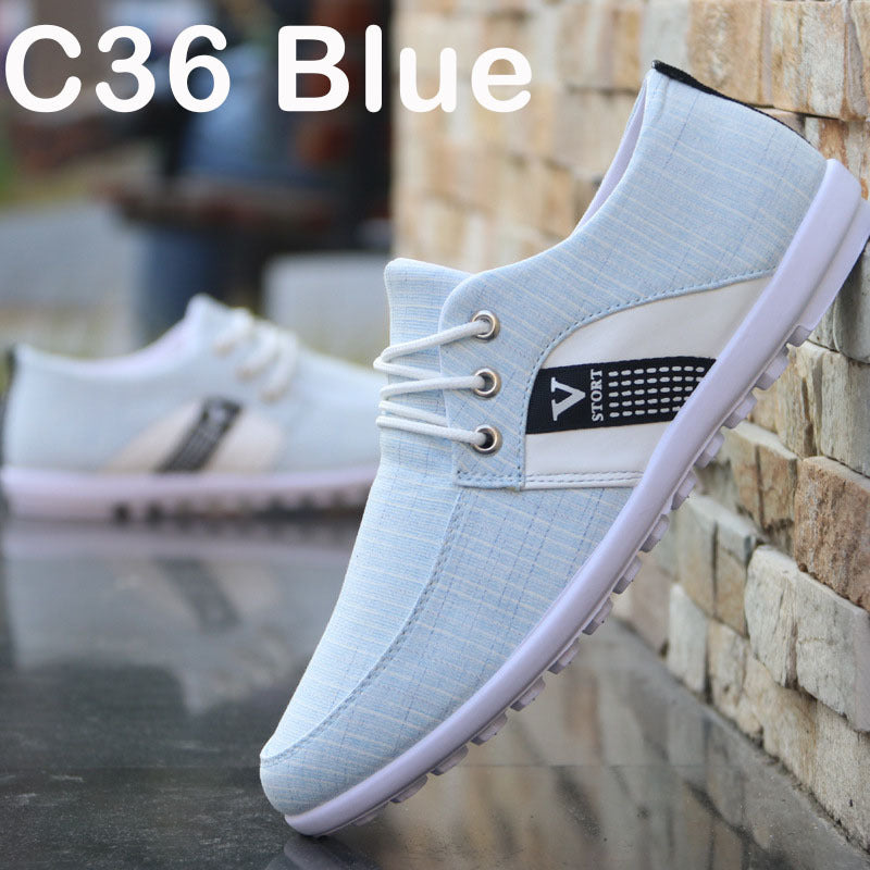 Peter – Weiche Herren-Leinenschuhe mit sportlichem Stil
