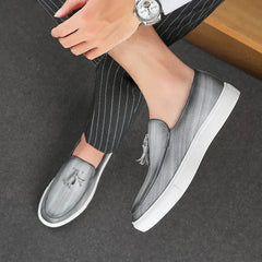 Petro - Casual loafers Herrenschuhe in Grau