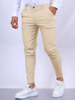 Philipp - Slim-Fit-Hose in Aprikose