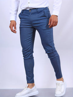 Philipp - Slim-Fit-Hose in Königsblau