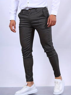 Philipp - Slim-Fit-Hose in Dunkelgrau