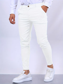 Philipp - Slim-Fit-Hose in Weiß