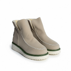 Nova | Blockabsatz Gepolstert Stiefel in Beige
