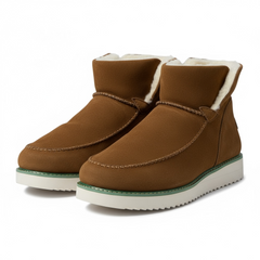 Nova | Blockabsatz Gepolstert Stiefel in Braun