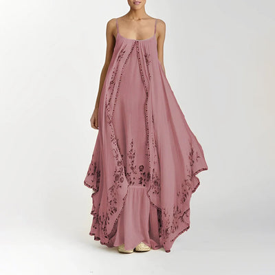 Sophie - Besticktes Boho Kleid