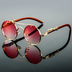 Pia | Auffallende Unisex-Sonnenbrille in Rosa
