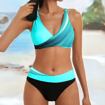 Laurene® | Eleganter Bikini mit niedriger Taille