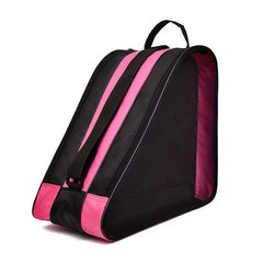 ProGlide Skatebag – Praktische Aufbewahrungstasche für alle Arten von Schlittschuhen in Rosa