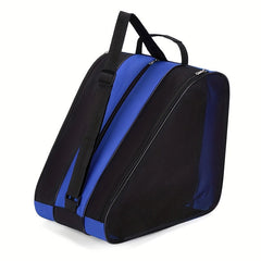 ProGlide Skatebag – Praktische Aufbewahrungstasche für alle Arten von Schlittschuhen in Blau