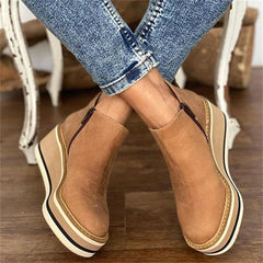 Deborah - Elegante Stiefel in Beige