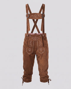 Anna | Damen Oktoberfest Trachten Lederhose in Khaki