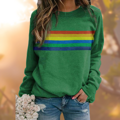 Anke | Kuscheliger Wandelbarer Pullover in Grün