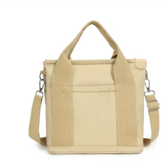 Belleann - Canvas-Tragetasche in Beige