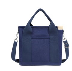 Belleann - Canvas-Tragetasche in Blau