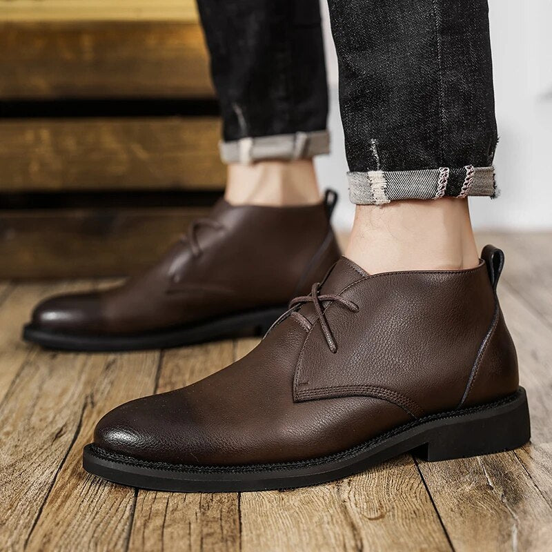 Quirin - Klassische Lederstiefel