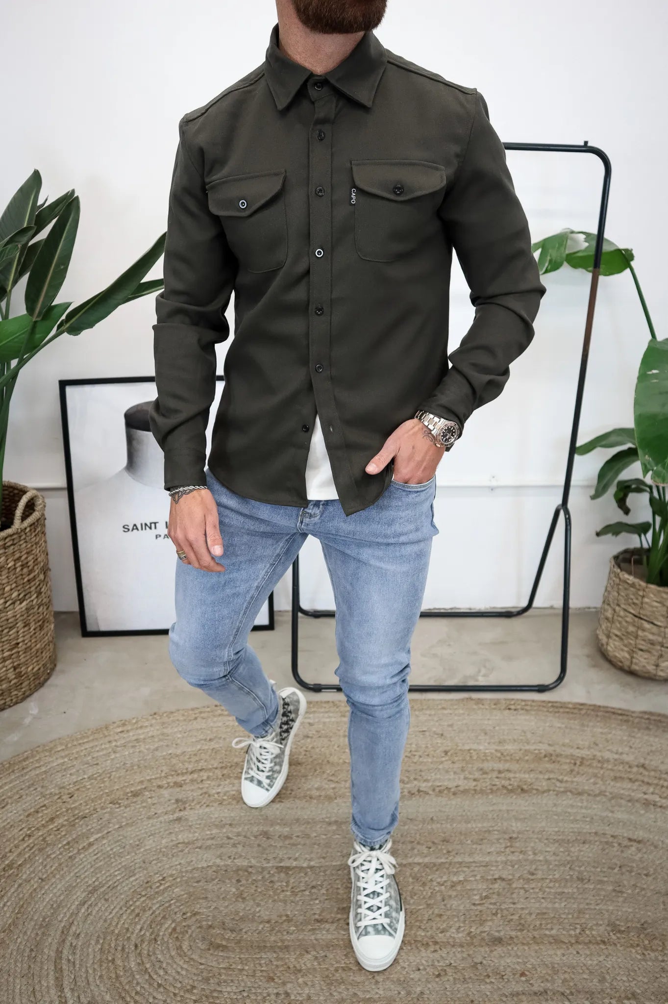 Raphael - Stylish Button-up Shirt for All Occasions
