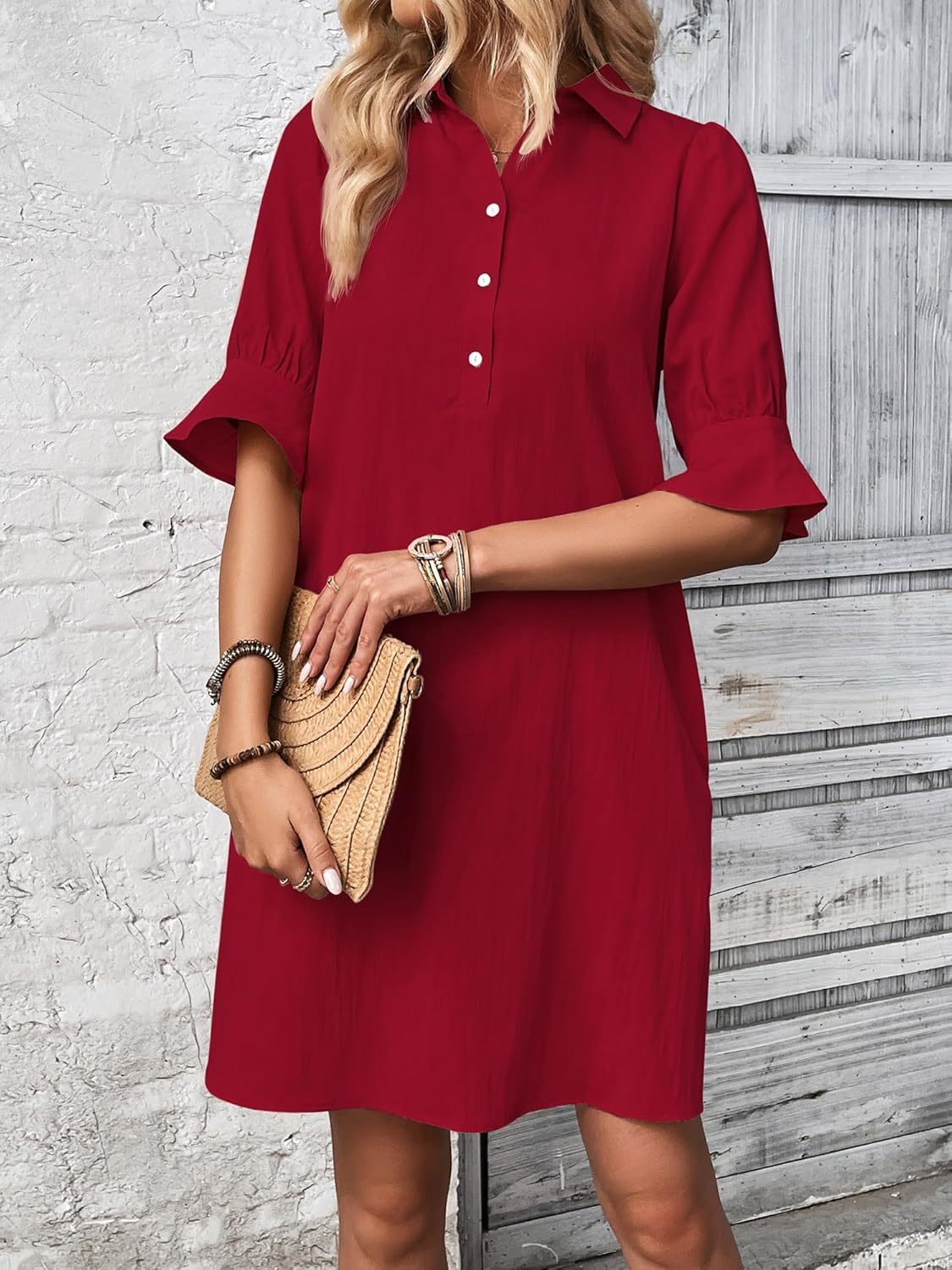 Cameron | Elegantes Rüschenkleid