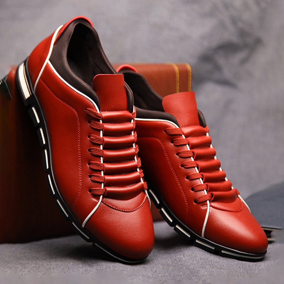 Schnür Aus Leder Sneaker für Herren