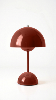 Veluce - Elegante Tischlampe in Rot