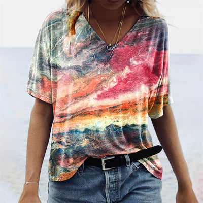 Regina - Originelles Damen-T-Shirt im Boho-Stil