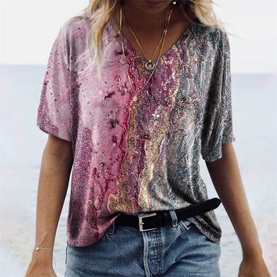 Regina - Originelles Damen-T-Shirt im Boho-Stil